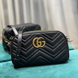 Gucci GG Marmont small matelasse shoulder bag